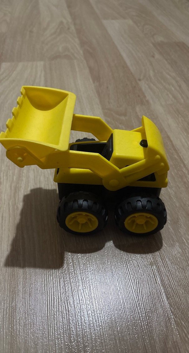 Sarı Mini Oyuncak Kepçe - Görsel 2