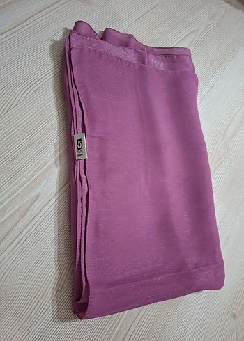 Uzun Mor Drapeli Tesettür Abiye Elbise - Görsel 6