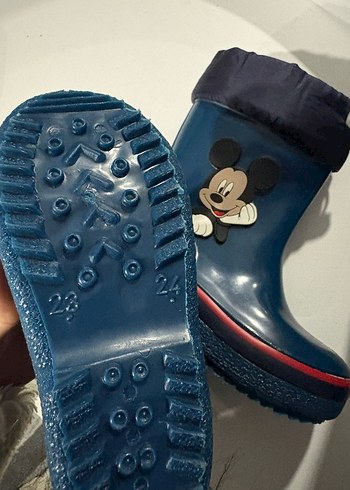 Mavi Mickey Mouse Baskılı Erkek Çocuk Yağmur Çizmesi - Görsel 3