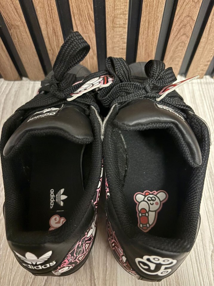 Renkli Desenli çocuk Spor Ayakkabı 35.5 numara - Görsel 5