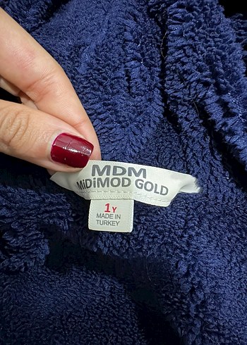 Erkek Çocuk lacivert Baskılı Kürklü Mont - Görsel 3