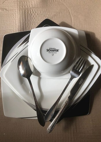 Schafer Wismar 60 Parça Altın Renkli Çatal Kaşık Seti - Görsel 6