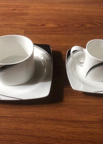 Schafer 85 Parça Bohem Tarzı Beyaz Desenli Yemek Takımı - Görsel 16