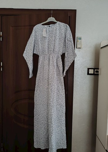 Gri Desenli Fırfırlı Hamile Eteği - Görsel 2