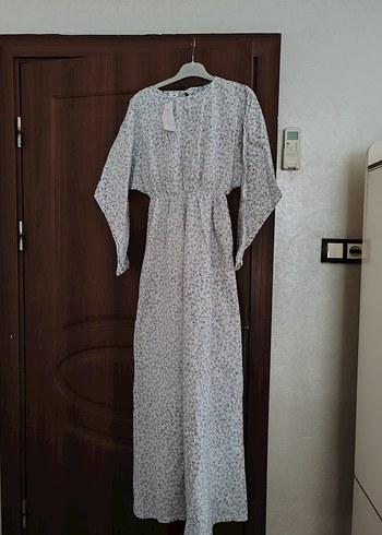 Gri Desenli Fırfırlı Hamile Eteği - Görsel 3