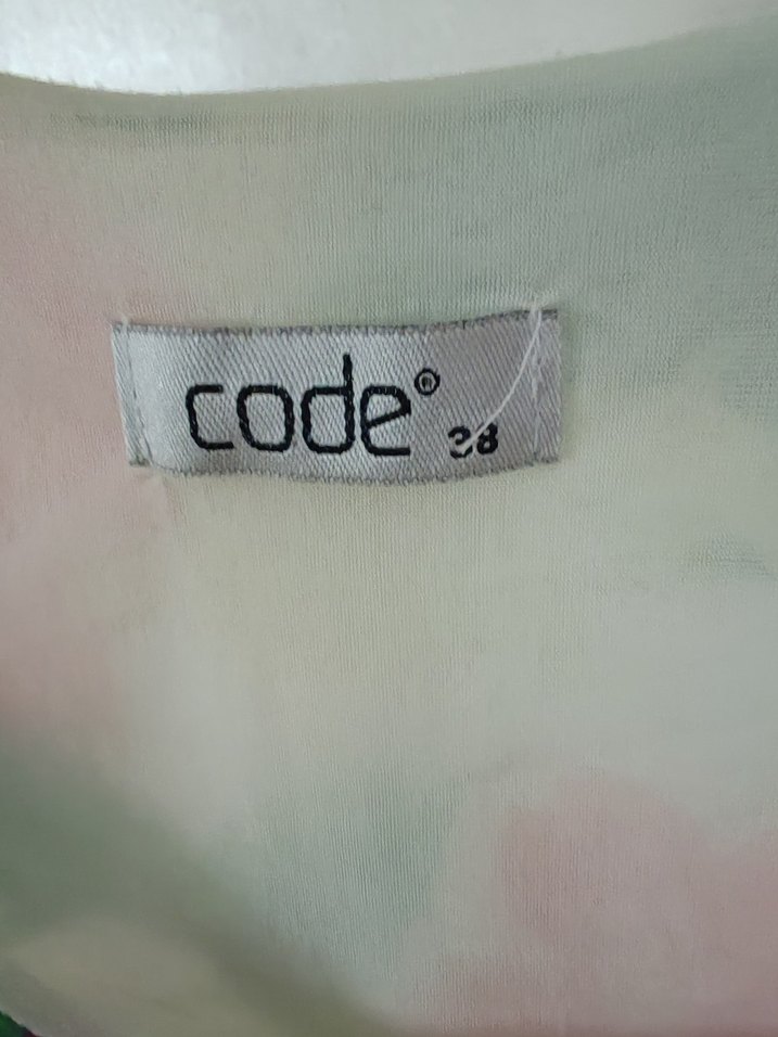 Pembe Desenli Bohem Mini Elbise - Görsel 3