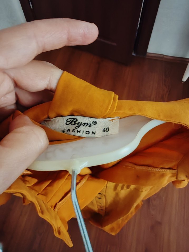 Uzun Kollu Fırfırlı Tunik - Görsel 5