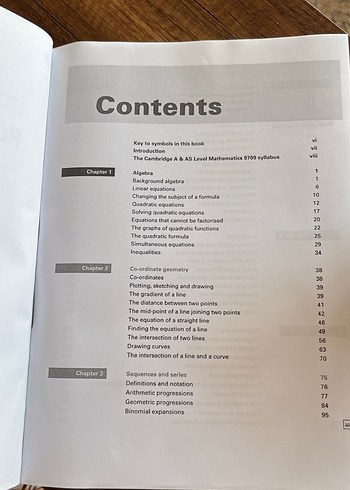 Pure Mathematics 1 - Cambridge AS ve A Seviyesi - Görsel 2