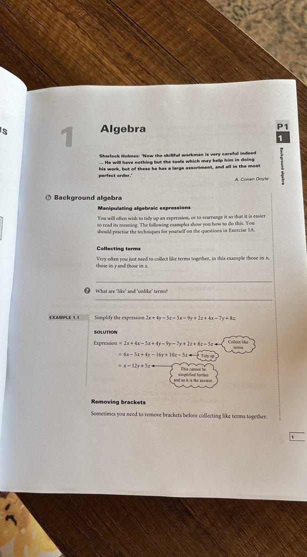 Pure Mathematics 1 - Cambridge AS ve A Seviyesi - Görsel 3