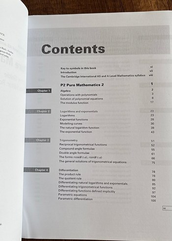 Cambridge AS ve A Level Matematik Kitabı 2 and 3 - Görsel 2