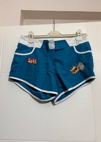 Açık Mavi Hamile Şortu, Rahat Kesim - Görsel 2