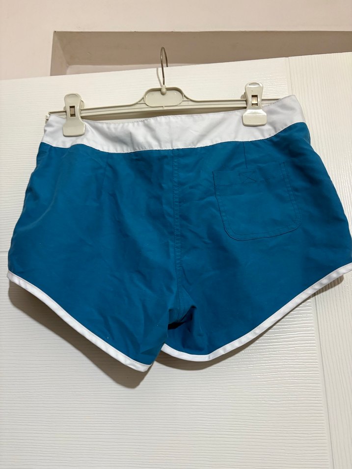 Açık Mavi Hamile Şortu, Rahat Kesim - Görsel 3