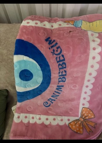 Mavi Erkek Rozeti Canım Bebeğim - Görsel 2