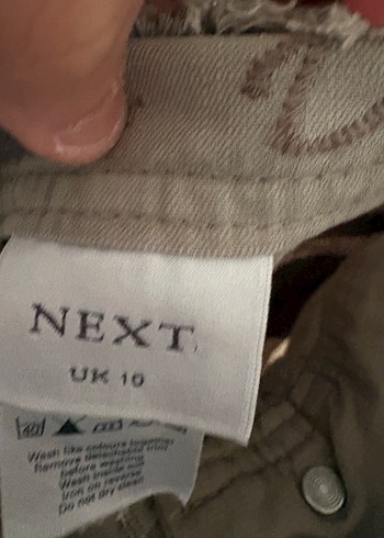 Gri Kemerli Keten Kadın Bermuda Şort - Görsel 3