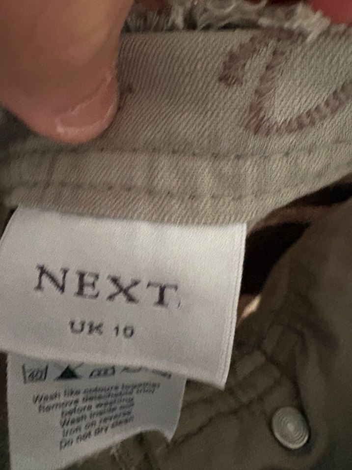 Gri Kemerli Keten Kadın Bermuda Şort - Görsel 3