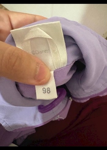 Kız Çocuk Mor Minnie Baskılı Ceket - Görsel 6