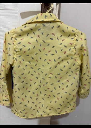 Sarı Bağlamalı Bebek Erkek Kot Takım - Görsel 5