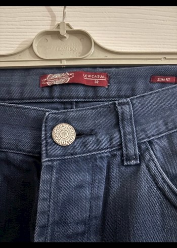 Lacivert Erkek Regular Fit Kot Pantolon - Görsel 3