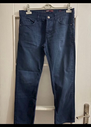 Lacivert Erkek Regular Fit Kot Pantolon - Görsel 2