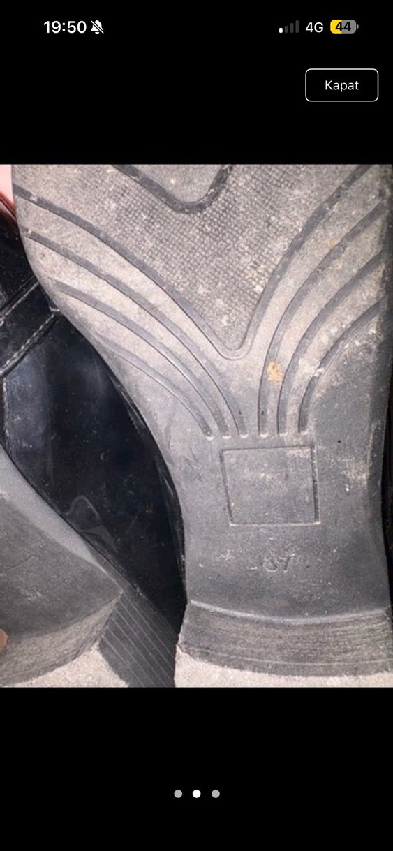 Klasik Siyah Tokalı Blok Topuklu Kadın Babet - Görsel 2