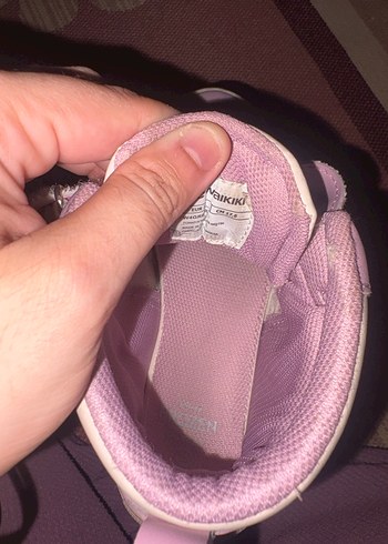 Kız Çocuk Pembe Yılan Desenli Spor Ayakkabı - Görsel 4