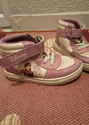 Kız Çocuk Pembe Yılan Desenli Spor Ayakkabı - Görsel 2