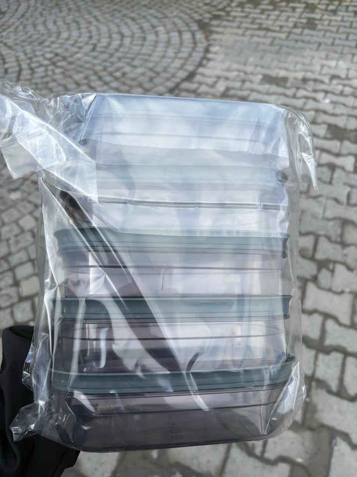 Mutfac 5 Parça Çok Renkli Gıda Saklama Kabı Seti - Görsel 2