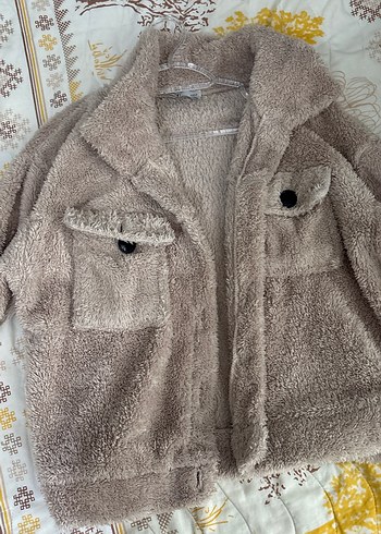 Diğer Bej Pelus Ceket