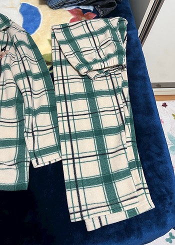 Yeşil Ekoseli Pijama Takımı - Görsel 5