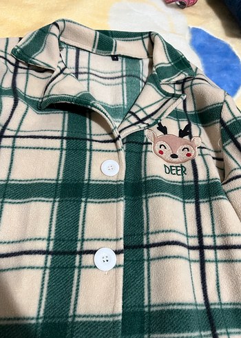 Yeşil Ekoseli Pijama Takımı - Görsel 3