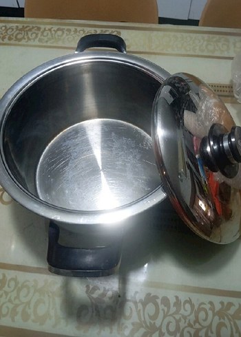 Kapaklı Çelik Tencere - Görsel 2