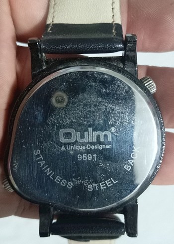 Siyah Biker Erkek Saati Grunge Punk - Görsel 2