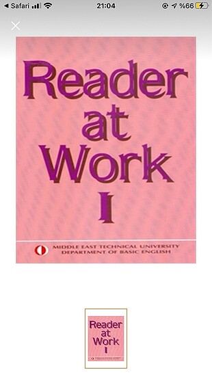 Reader at work I
