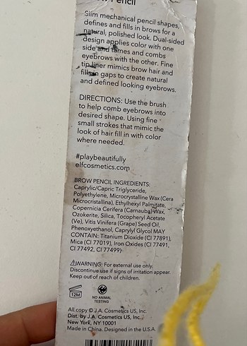 Kahverengi Elf Kaş Kalemi - Görsel 2
