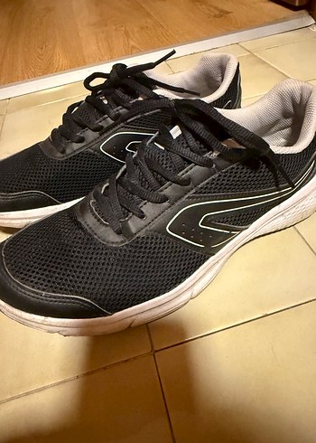 Decathlon Siyah Decathlon Kosu Ayakkabisi