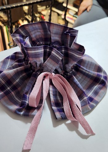 Tak çıkar fırfırlı boyunluk - Görsel 2