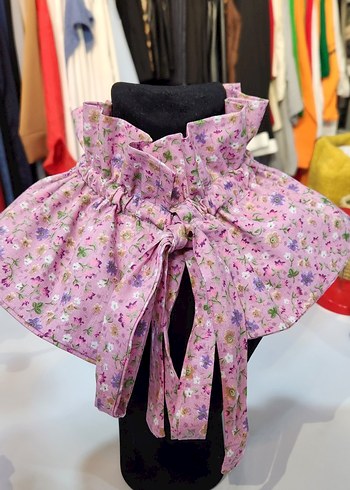 Tak çıkar fırfırlı boyunluk - Görsel 2