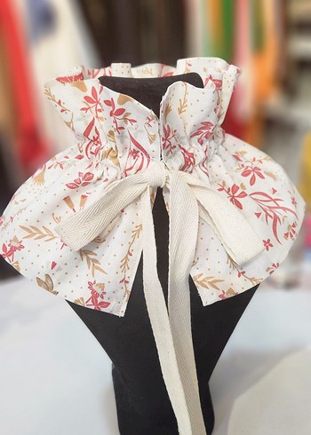 Tak çıkar fırfırlı boyunluk - Görsel 2