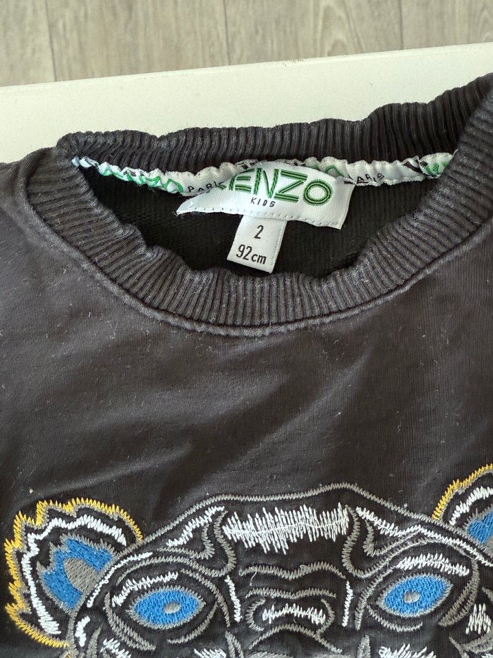 Siyah Erkek Bebek Triko Sweatshirt ve Pantolon Takımı - Görsel 2