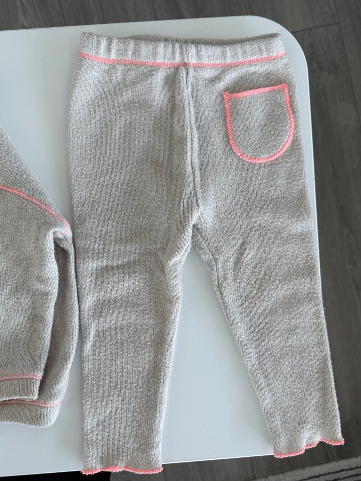 Zara bej Uzun Kollu Bebek Kız Takımı - Görsel 2