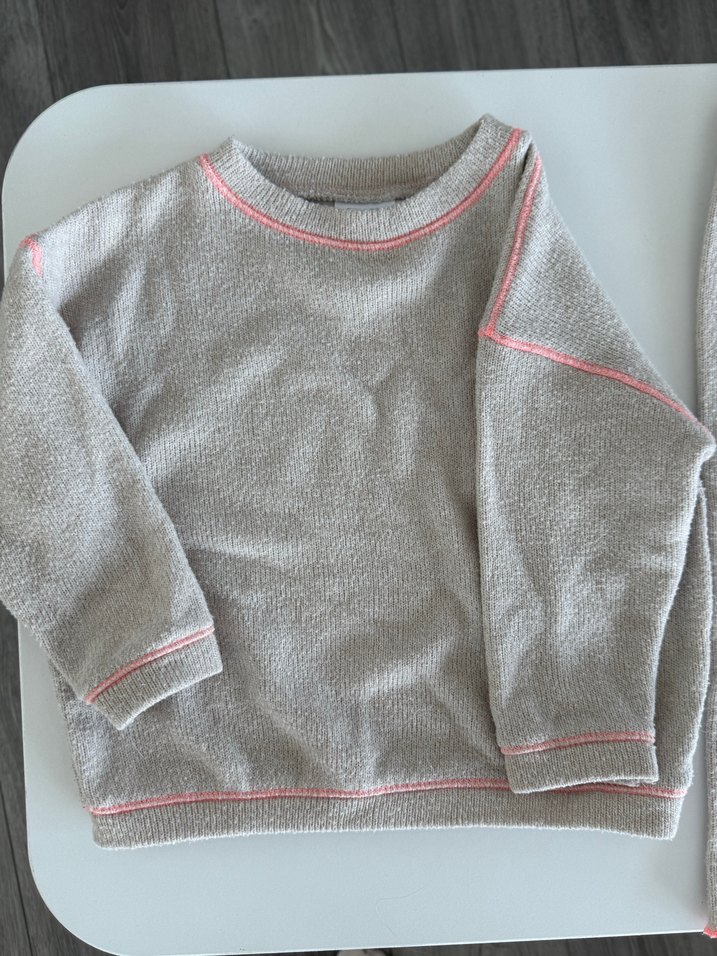 Zara bej Uzun Kollu Bebek Kız Takımı - Görsel 3