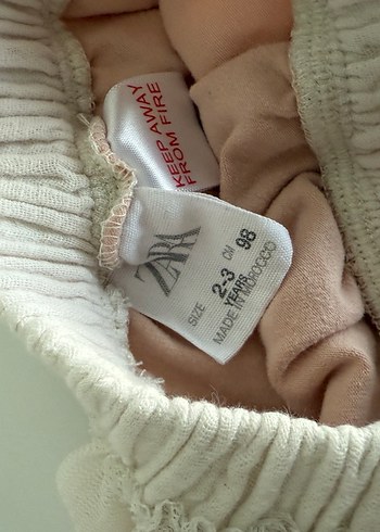 Zara Pembe Renkli Kız Çocuk Fırfırlı Bohem Etek - Görsel 4