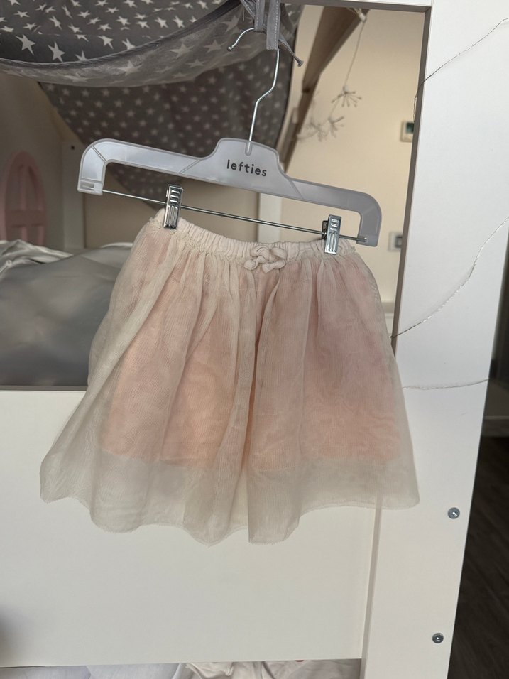 Zara Pembe Renkli Kız Çocuk Fırfırlı Bohem Etek - Görsel 3