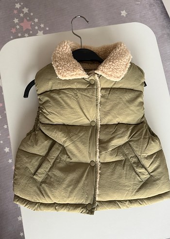 Zara Kürklü Çocuk Yelek - Görsel 2