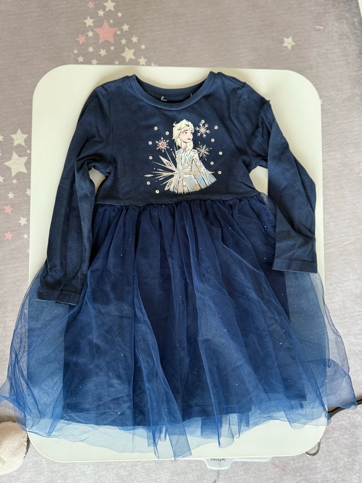 H&M elsa Uzun Kollu Kız Çocuk Elbise - Görsel 2