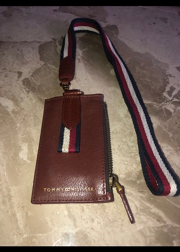 Kahverengi Tommy Hilfiger Kartlık - Görsel 3