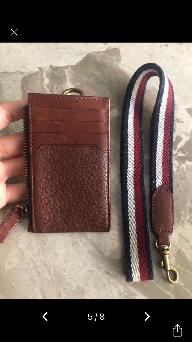 Kahverengi Tommy Hilfiger Kartlık - Görsel 2