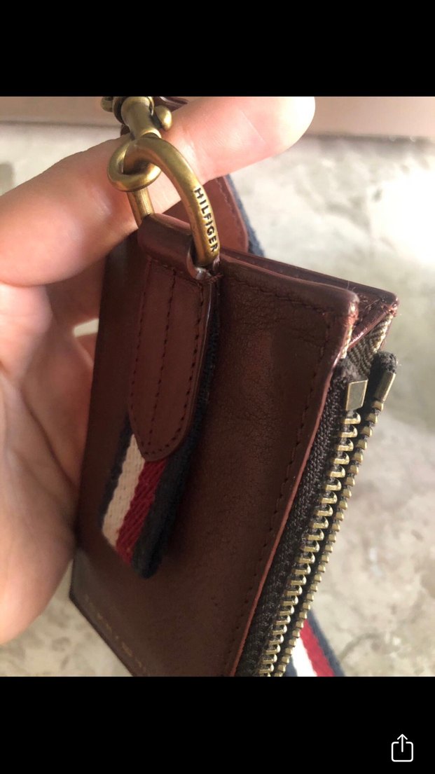 Kahverengi Tommy Hilfiger Kartlık - Görsel 4