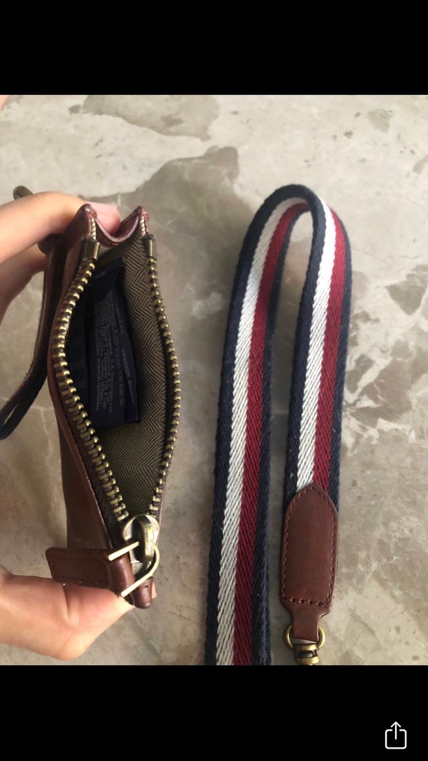 Kahverengi Tommy Hilfiger Kartlık - Görsel 5