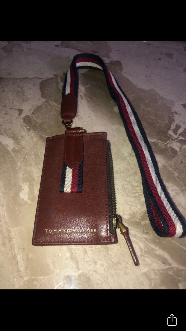 Kahverengi Tommy Hilfiger Kartlık - Görsel 3